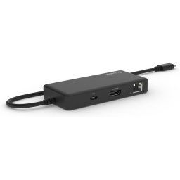 Belkin CONNECT Adaptador USB-C Multipuerto 5 en 1 para Chromebook HDMI/Gigabit USB-C PD 86W