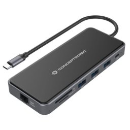 Conceptronic Docking 12 en 1 USB 3.2 Gen 100W PD Multipuerto