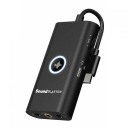 Creative Sound Blaster G3 Amplificador Portátil Plug-and-Play USB-C DAC para PS4/Switch/PC/Mac
