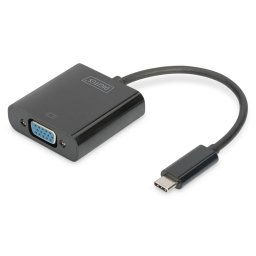 Digitus Adaptador USB Type-C a VGA Negro