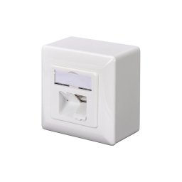 Digitus Toma de Red Cat 6A Apantallada RJ45 Blanco