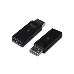 Digitus Adaptador DisplayPort a HDMI con Enclavamiento