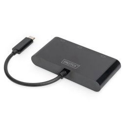 Digitus Adaptador USB-C a VGA/HDMI/DisplayPort