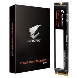 Gigabyte AORUS Gen4 5000E SSD 500GB M.2 PCIe 4.0x4 NVMe 3D TLC NAND
