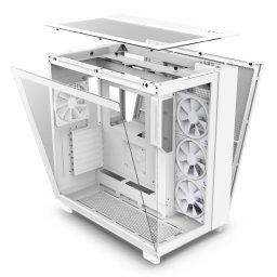 NZXT H9 Elite RGB Midi Tower Cristal Templado USB 3.2 Blanca