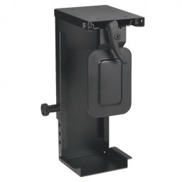 Soporte para Mini CPU Bajo Mesa Negro