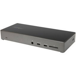 StarTech Dock USB-C para 3 Monitores con 100W de Entrega de Alimentación PD