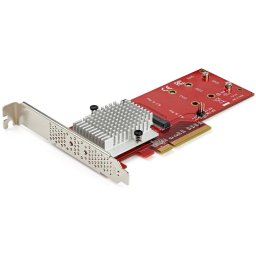 Startech Adaptador PCIe a M.2 PCIe 3.0 Dual
