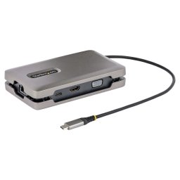StarTech Adaptador Multipuertos USB-C Docking Station para 2 Monitores PD 100W