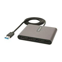 StarTech Adaptador USB 3.0 a 4x HDMI a 4 Monitores