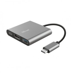 Trust Dalyx Adaptador USB-C/HDMI/USB 3.1