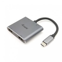 Equip Hub USB-C 4 en 1 Dual HDMI