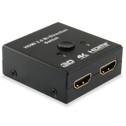 Equip Switch 2x HDMI 4k Conmutador/Divisor Bidireccional