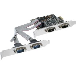 InLine Tarjeta Adaptador PCIex1 4xRS232 9-Pines