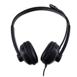 Nilox Auriculares USB con Micrófono para PC Negros