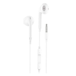 Tech One Tech Eartech Tec1001 Auriculares con Micrófono Jack 3.5mm Blancos