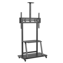 Aisens Soporte de Suelo Eco Bandeja de DVD/Cámara para Monitor/TV 37"-100" VESA 800x600 Máx. 150Kg