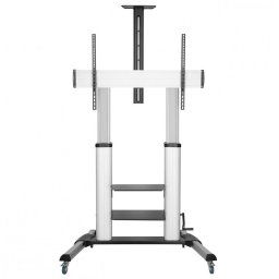 Aisens FT100TE-125 Soporte de Pie Inclinable con Ruedas y Manivela para TV 60"-100" VESA 1000x600 Max 100kg