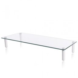 NewStar Soporte Elevador para Monitor Cristal Transparente