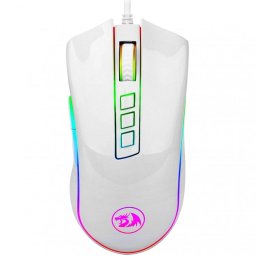 Redragon M711 Cobra White RGB Ratón Gaming 10000 DPI Blanco