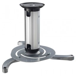 NewStar Soporte de Techo Ajustable para Proyector hasta 15Kg Plata/Negro
