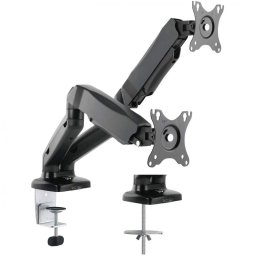 Ewent EW1516 Soporte Doble para Monitores hasta 27" VESA 100x100 Máx 13Kg