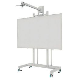 Approx APPIBSTD Soporte Móvil Regulable para Pantallas Interactivas de 80" a 120" y Proyector