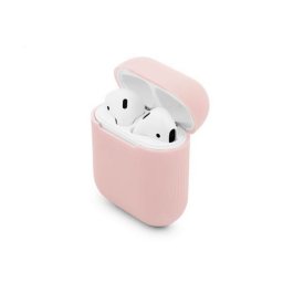 Unotec Funda Protectora de Silicona Rosa para AirPods