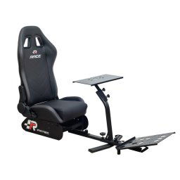 FR-TEC Race Asiento para Simulador de Conducción Negro