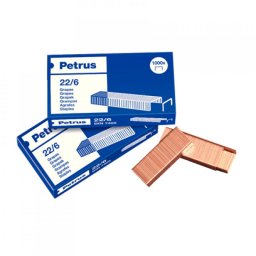Petrus Grapas 22/6 1000 Unidades Cobre
