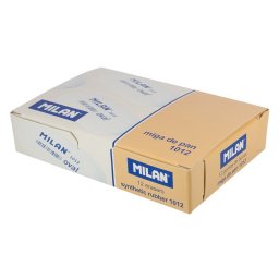 Milan Caja 12 Gomas de Borrar Milan Oval 1012