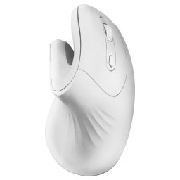 Mars Gaming MMW-ERGOPROW Ratón Inalámbrico Vertical 3200 DPI Receptor Inalámbrico 2.4GHz Blanco