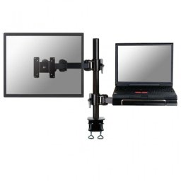NewStar Soporte Doble para Monitor/Portátil 10"/27" 100x100 Máx 10Kg