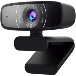 Asus C3 Webcam FullHD Negra