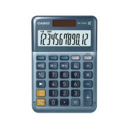 Calculadora Casio Ms-120em Sobremesa 12 Digitos Tx +/- Tecla Doble Cero Color Azul