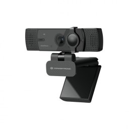 Conceptronic AMDIS08B Webcam 4K con Doble Micrófono