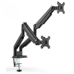 Digitus Soporte Monitor Doble 15"/32" VESA 100x100 Max 9Kg