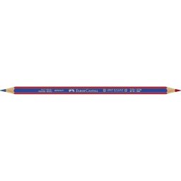 Faber Castell Caja de 12 Lápices Bicolor Azul/Rojo