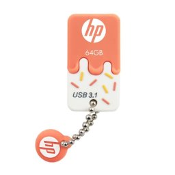 HP X778W 64GB USB 3.1 Naranja/Blanco