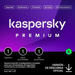 Kaspersky Premium Total Security 1 Dispositivo Licencia Digital 1 Año