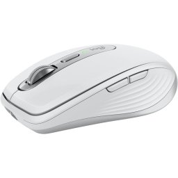 Logitech MX Anywhere 3S Ratón Inalámbrico Bluetooth Compacto Silencioso 8000 DPI Blanco