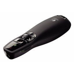 Logitech R400 Presentador Inalámbrico con Receptor USB y Puntero Láser Digital Rojo Distancia de 15m