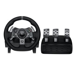 Logitech G920 Driving Force Volante y Pedales para Xbox Series/Xbox One/PC/Mac Negro