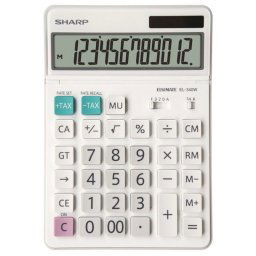 Sharp EL-340W Calculadora 12 Dígitos Blanca
