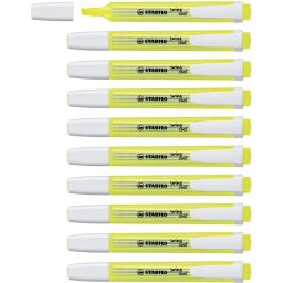 STABILO Swing Cool 10 Marcadores Fluorescentes Amarillos