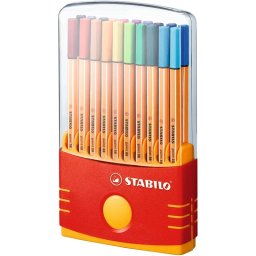 STABILO Point 88 Estuche Premium de 20 Rotuladores