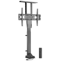 Equip 650606 Soporte Pantalla de Suelo Motorizado 37"-65" con Mando Distancia hasta 50kgs