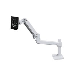 Ergotron LX Soporte Brazo de Escritorio para Monitor hasta 34" VESA 100x100 Máx 11.3kg Blanco