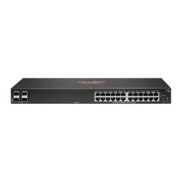 HPE CX 6100 Switch Gestionado 48 Puertos Gigabit + 4 Puertos SFP+