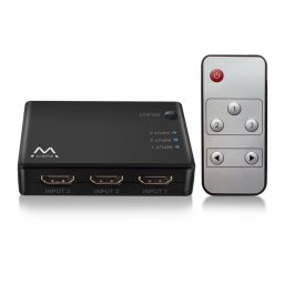 Ewent EW3730 Switch HDMI 3 Puertos + Mando